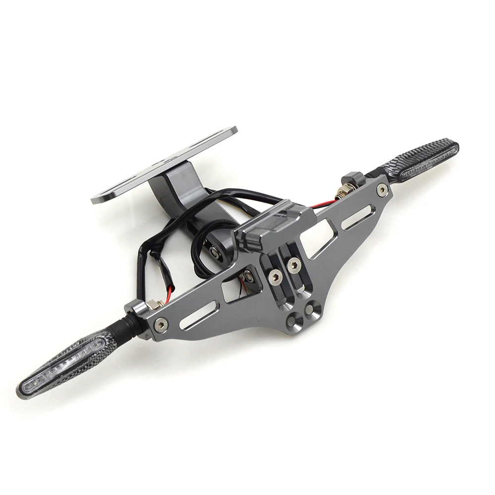 Держатель номерного знака для мотоцикла со светодиодной подсветильник кой Honda 2014