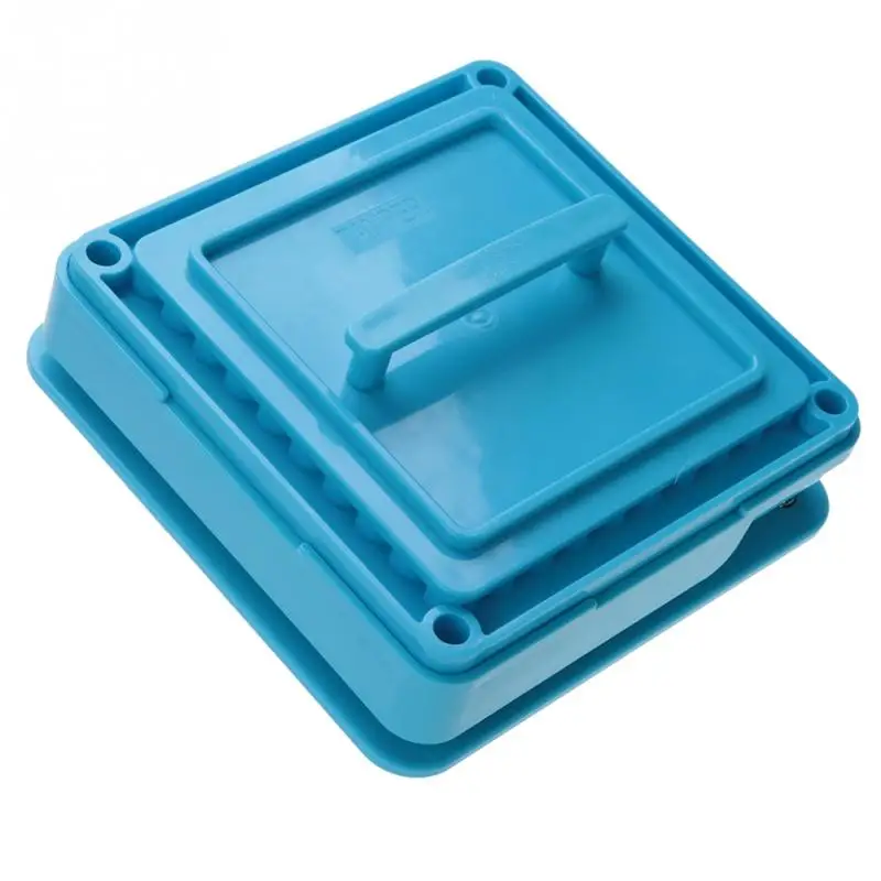 New 2 Types 100 Holes Manual Capsule Filler Maker Powder Filler Plate Professional Plastic DIY Filling Manual Machine Tool