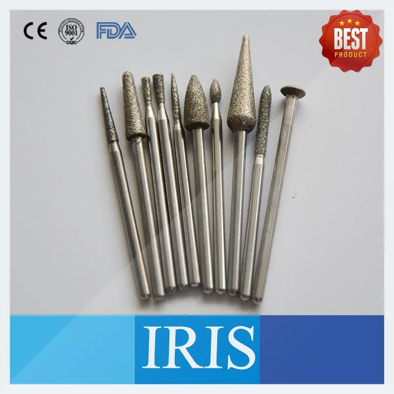 Высокое качество 60 шт./компл. алмазный Бур HP стоматологический лабораторный