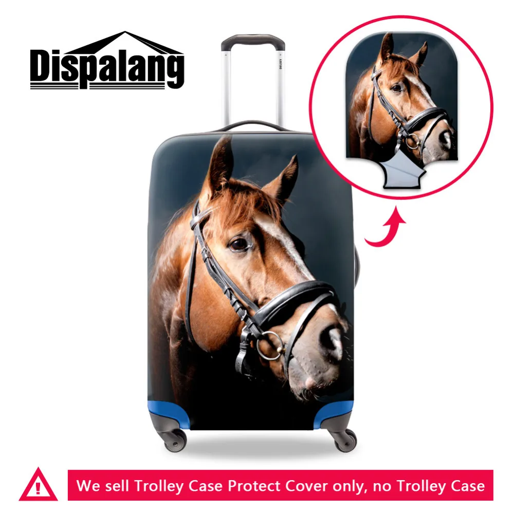 Пыленепроницаемый эластичный прочный защитный чехол для чемодана с принтом в