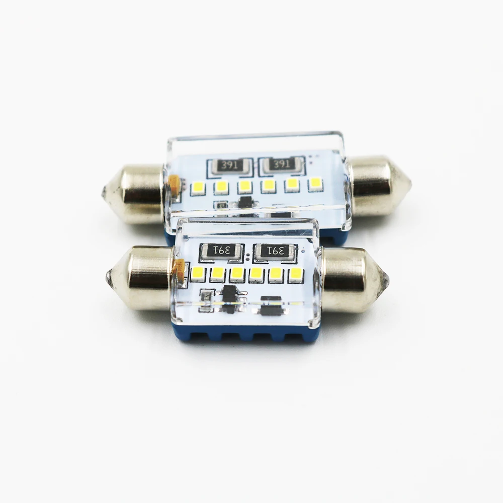 YSY 2X 31 мм 36 39 41 C5W C10W 6 SMD 2016 светодиодный светильник CANBUS без ошибок автомобильный