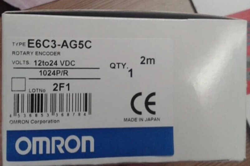 

Freeshipping E6C3-AG5C 1024P/R Absolute Rotary Encoder, 12-24VDC NPN E6C3AG5C 1024P/R, E6C3 AG5C 1024PPR NEW in Box