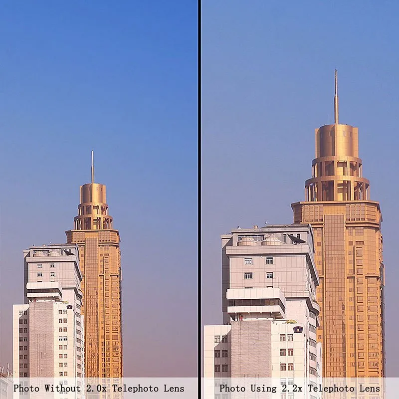 55 мм Профессиональный высокой четкости 2X телеобъектив для Canon Nikon Pentax Olympus Sony Samsung