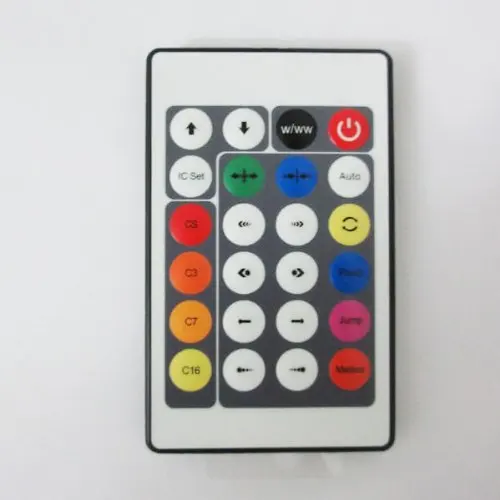 Легко контроллер 24key DC12V WS2811 LED pixel 231 изменения пульт дистанционного управления