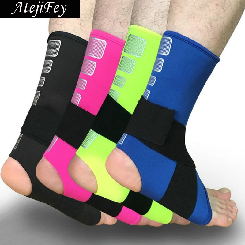 

AtejiFey 2 шт. дышащие поддерживающие лодыжки регулируемые спортивные эластичные подтяжки на каблуке для фитнеса подтяжки стопы для футбольног...