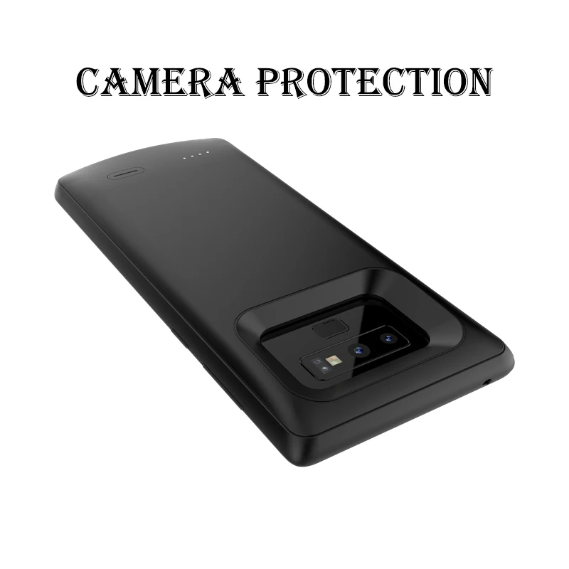 Роскошный 5000 мАч Зарядное устройство ультра тонкий чехол для samsung Galaxy Note 9 power Bank