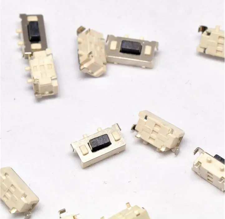 20 шт./лот Кнопка Микропереключатель 3x6 мм SMD 2 контактный ключ для электроники комплект