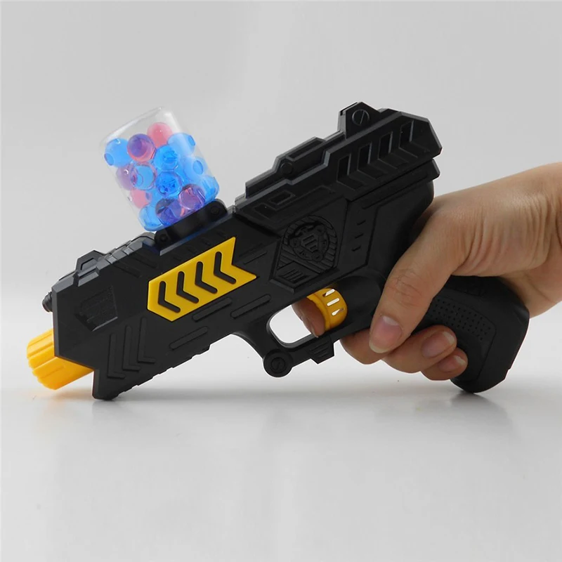 ZhenDuo игрушки на открытом воздухе бой, который стреляет шариками воды, игрушечный пистолет 2-в-1 гель мяч пистолет воды бомба с Оригинальная коробка