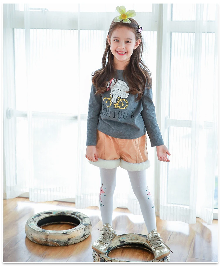 New Girls Tights Children's Autumn Winter Leg Warmers Cotton Pantyhose Kids Girl Knee High Socks Child Stockings For Girls
