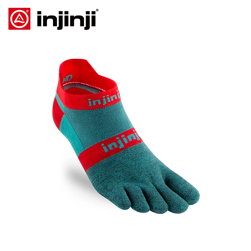 Injinji, кроссовки с пятью пальцами, носки для велоспорта,, тонкие, с низким вырезом, спортивные, с пятью пальцами, дышащие, удобные, для бега, йоги