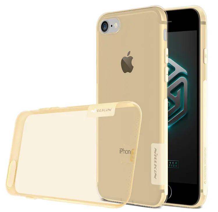Для iPhone 8 чехол Nillkin натуральный прозрачный мягкий кремний TPU Защитный чехол для iPhone 8 7 iPhone8 Plus 4,7 ''& 5,5