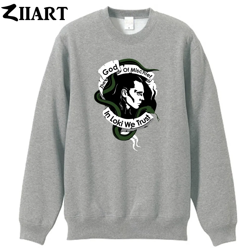 В loki we trust the god of mischief винтажная одежда для портретной пары мужская хлопковая