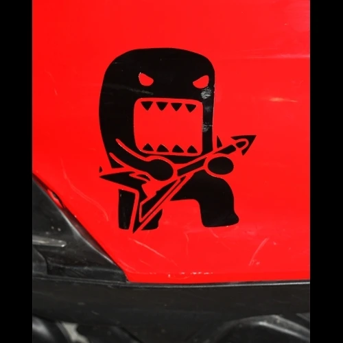 

XGS DECAL car stickersd JDM play guitar domo applique car cartoon reflective stickers motorcycle