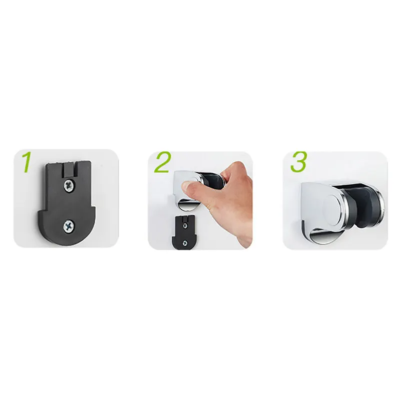 

Adjustable Shower Head Handset Bathroom Wall Mount Bracket Shower Holder Bathroom Accessiories Dropshipping /C