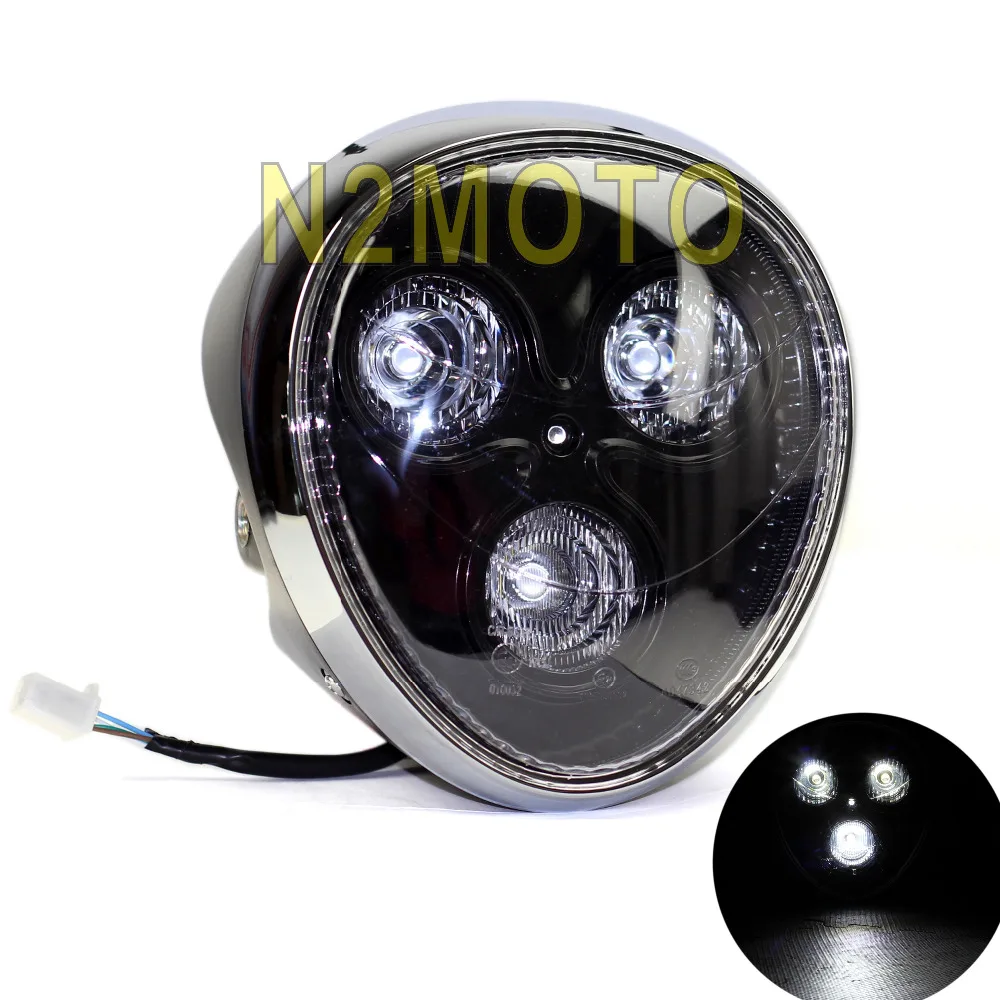 Фонарь на голову для мотоцикла 3 светодиода|motorcycle headlight|universal headlampmotorcycle headlamp |