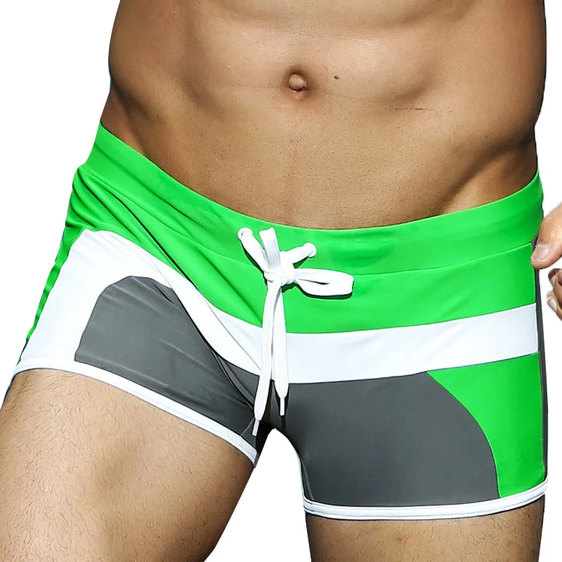 Мужские Летние плавки боксеры пляжные шорты мужские сексуальный мужской