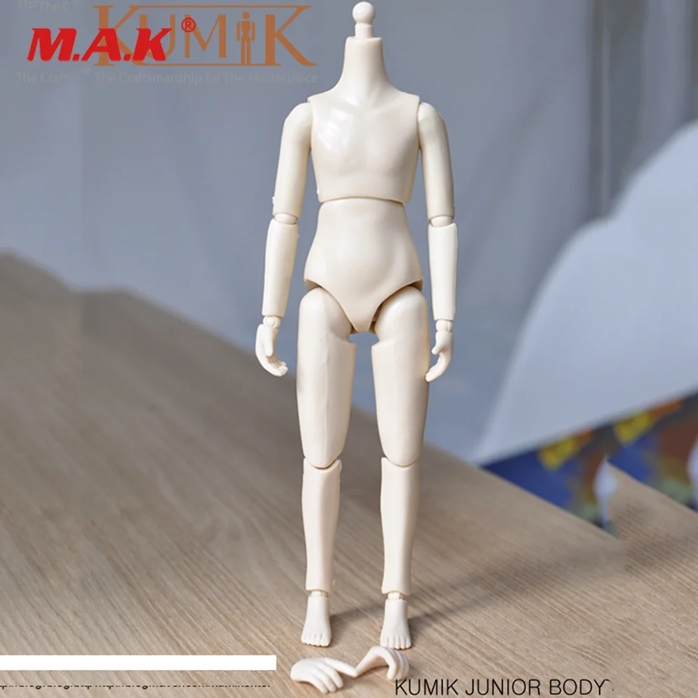 21 5 см 1/6 KUMIK маленькая девочка женское младшее тело фигурка кукла DIY модели