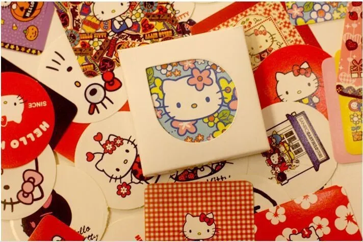 38 листов/Набор Kawaii мультфильм Мини бумажная наклейка s украшения DIY Скрапбукинг стикер канцелярские принадлежности