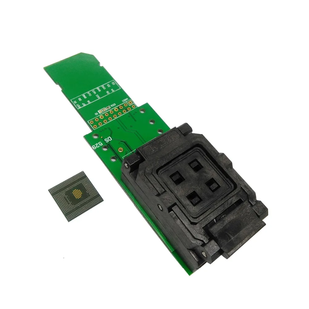 EMCP529/BGA529 тестовый разъем считывателя с интерфейсом SD BGA529 Размер 15*15 мм для SAMSUNG Note4
