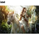 Набор для алмазной живописи Алмазная вышивка, девушка 