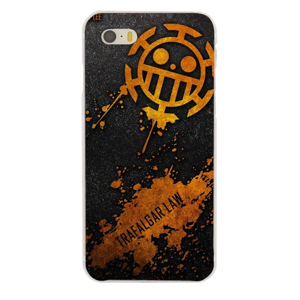 Один кусок Трафальгар закон пиратский флаг для Apple iPhone 4 4S 5 5C 5S SE 6 6S 7 8 Plus X XS Max XR