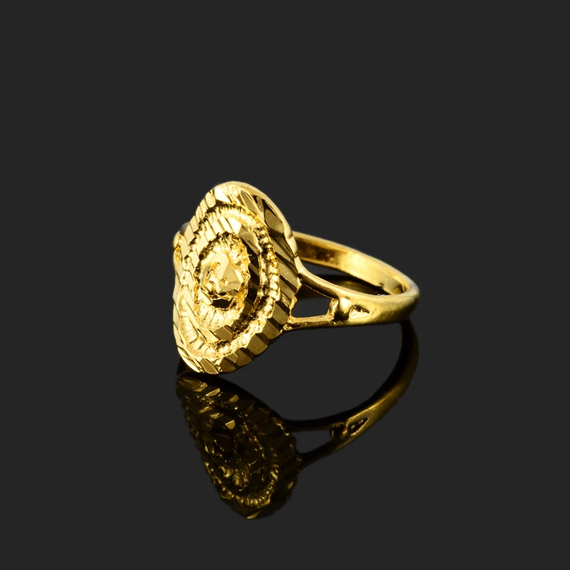 Необычные Длинные овальные кольца золотого цвета специальный дизайн цинковый