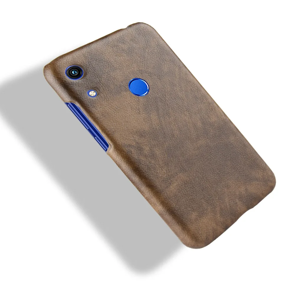 Litchi Leather Back Hard Case for Huawei Honor 8A 7A 8C 7C 8X MAX P Smart Plus 2019 Play Y5 Y6 Pro Y7 2018 Cover Phone Cases |