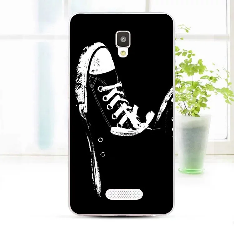 lenovo a2010 Case Silicon Black Graffiti Painting Soft TPU Back Cover for a 2010 Phone protect shell Capa |