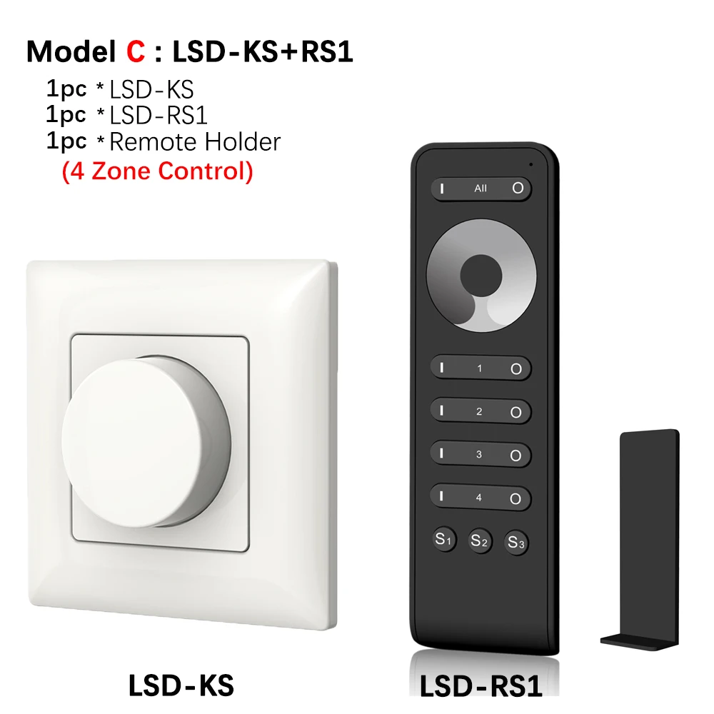 Светодиодный диммер 220 V KS светодиодный настенное крепление ручная ручка Панель симисторный 110 V-240 V затемнения для панельная светодиодная лампочка затемнения Ручка переключатель - Цвет: Model C