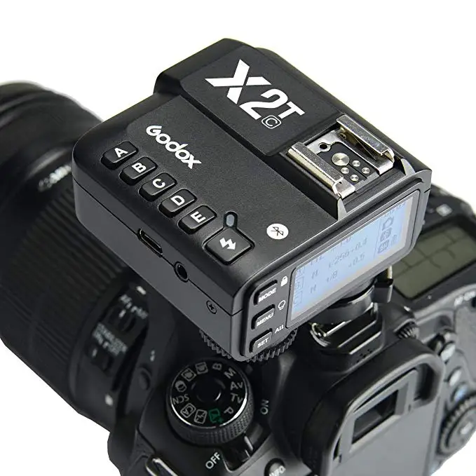 Godox X2T-C X2T-N X2T-S X2T-F X2T-O X2T-P ttl Беспроводной триггер для вспышки для цифровой зеркальной камеры Canon Nikon sony Камера соединение Bluetooth HSS