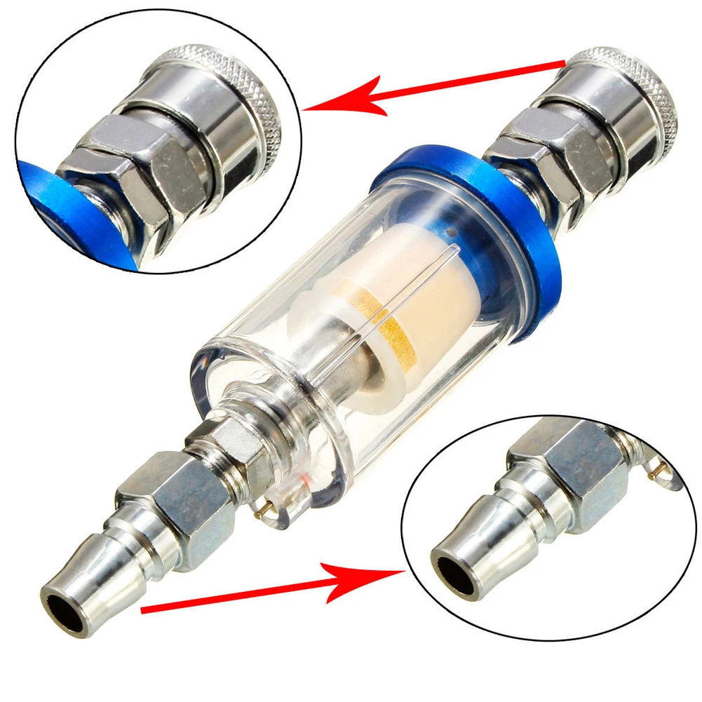 Мини сепаратор Air Line воздушный фильтр с разъемом пистолеты распылители масла