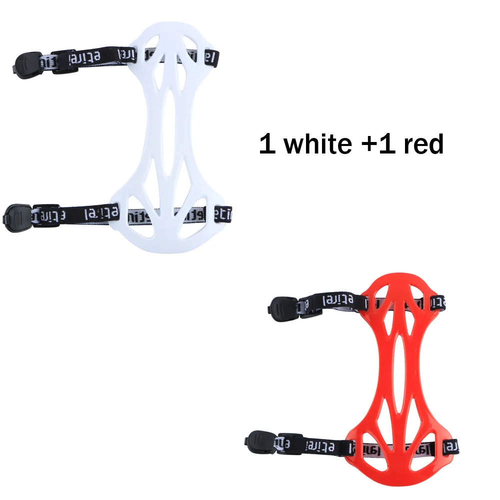Фиолетовый Toparchery Archery Arm Guards предплечье Защитное снаряжение для стрельбы охотничьей практики 2 ремешка для стрельбы - Цвет: Фиолетовый