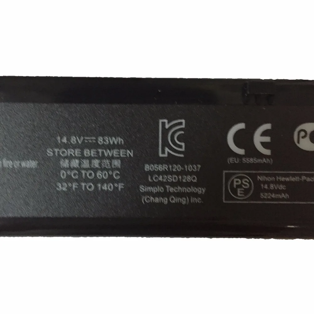 Новый оригинальный аккумулятор для ноутбука HP EliteBook 14 8 w 8560w 8760w 8570w 8770w - купить по