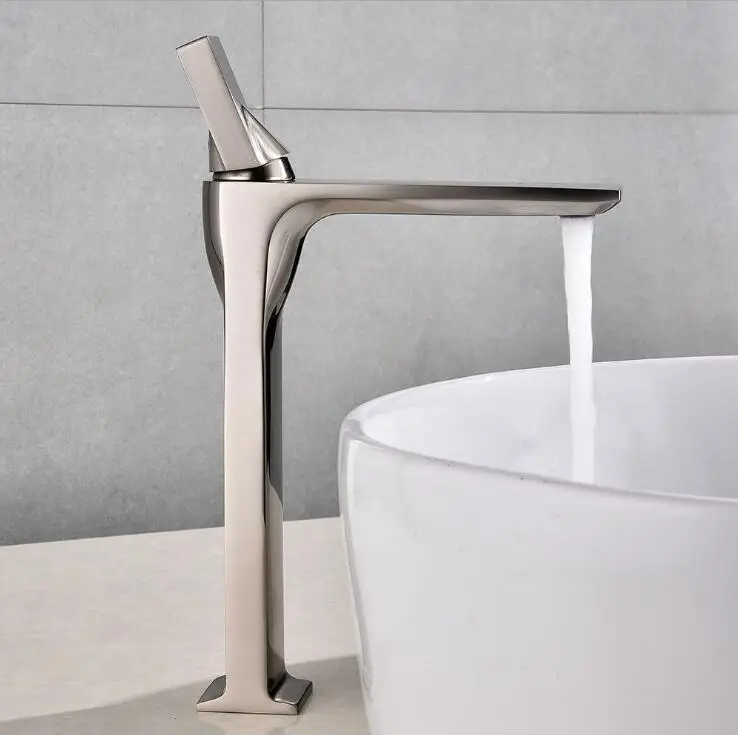 Смеситель для раковины черный смеситель ванной комнаты однорычажное отверстие