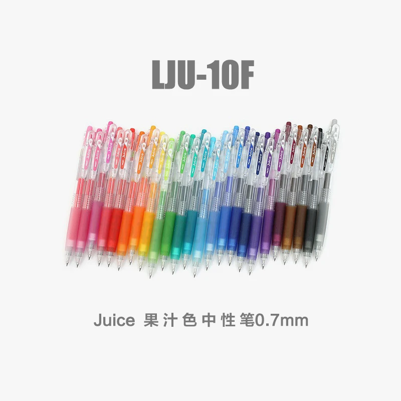 

5 шт Япония ручка PILOT Juice Цвет гелевая ручка серии LJU-10F 0,7 мм 24 Цвет