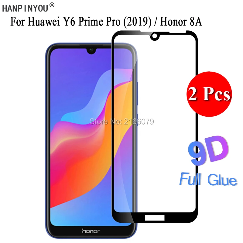 

Защитная пленка для Huawei Y6 Prime Pro (2019) / Honor 8A 5D 6D 9D, закаленное стекло, 2 шт./лот