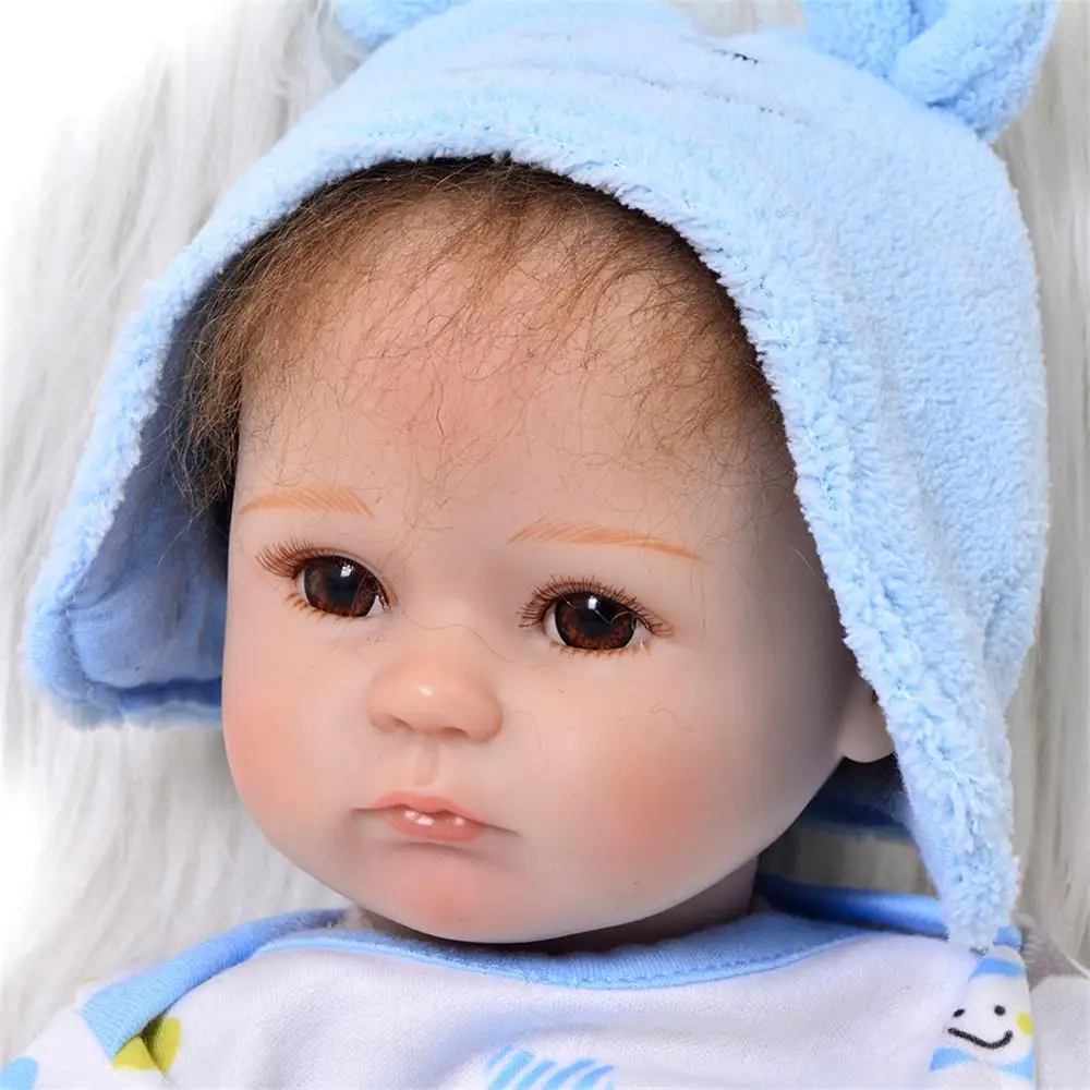 Силиконовые куклы reborn для детей 16 &quot40 см настоящие двойные Поддельные Детские