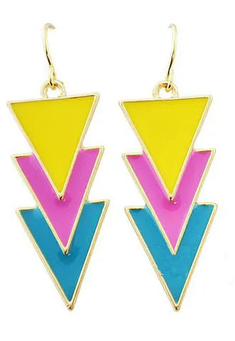 Модные женские ювелирные изделия новые тригонометрические геометрические