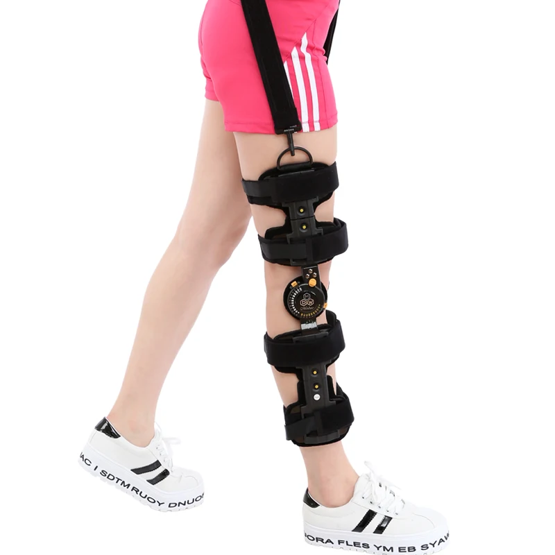 Фиксированный Бандаж на коленный бандаж для перелома мениска регулируемый