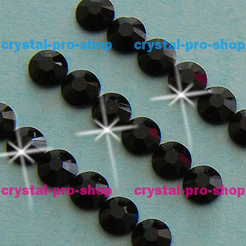 SS7 Подлинная Swarovski Elements угольно черный (280) 720 шт. 7ss (без исправления горный