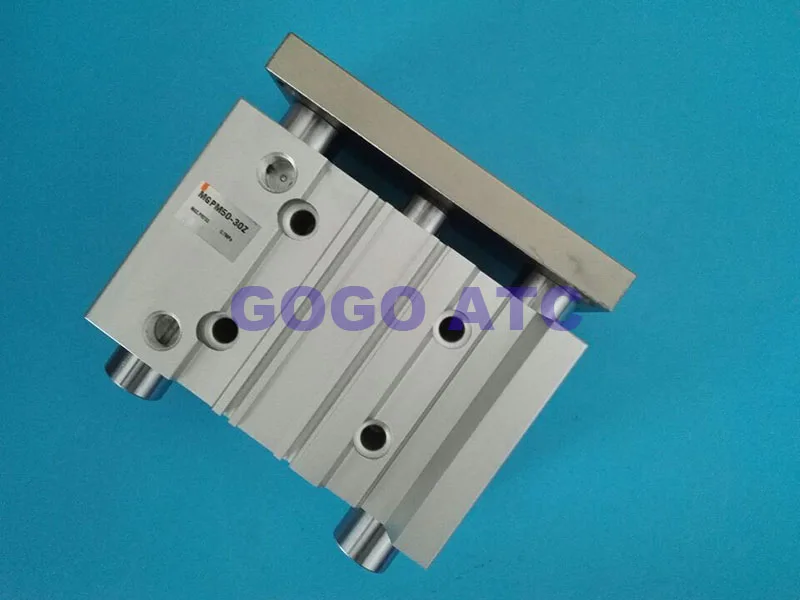 SMC тип компактный направляющий цилиндр с воздушной подушкой MGPL12-40 втулка для