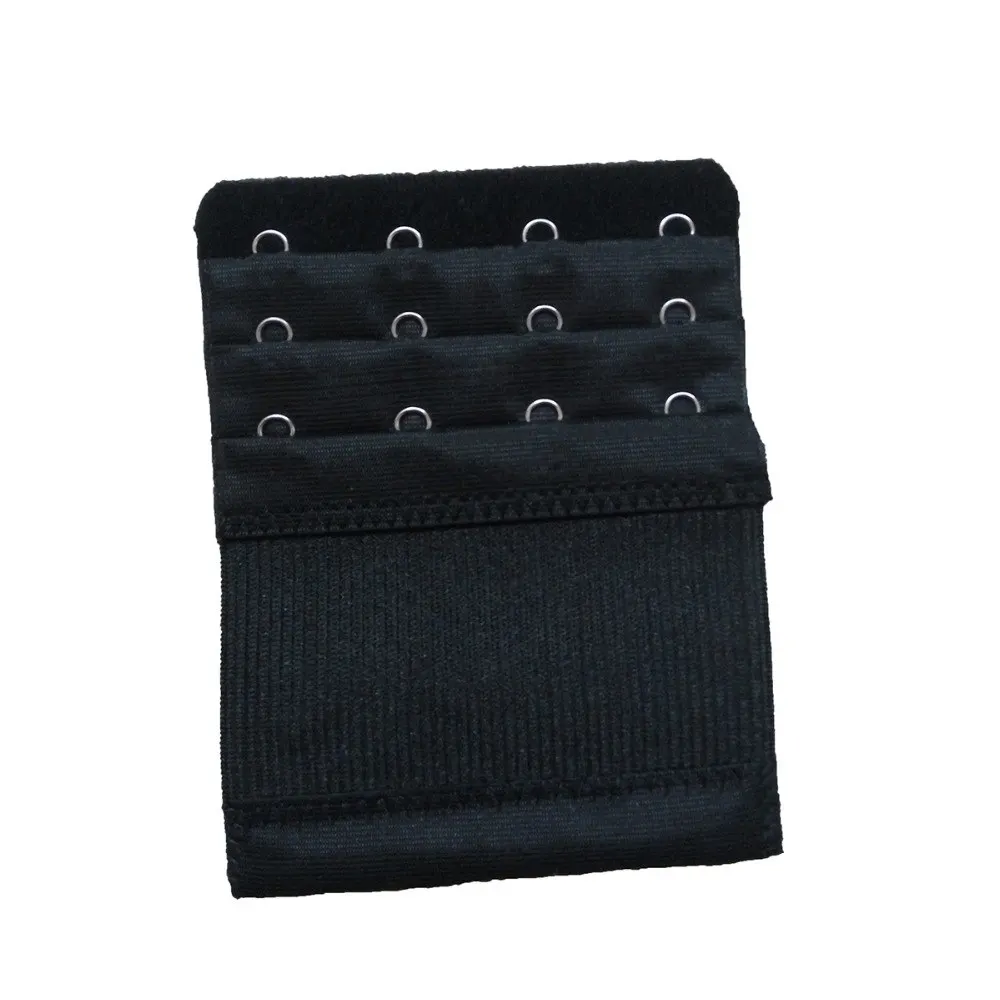 Ladies 4 Rows 3 Hooks Bra Extender Women Bra Clasp Extension Elastic On Strap Soft Bra Band Extenders Accessories 2 pieces womens bra extender 3 hooks ladies bra extension strap underwear strapless shoulder strap bra accessories