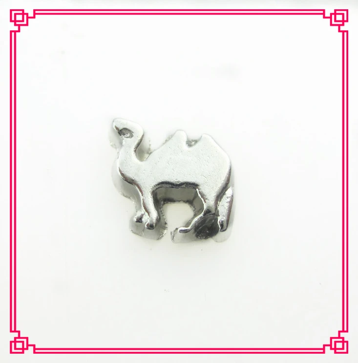 Новое поступление 20 шт./лот серебряные подвески в виде верблюда живые стеклянные