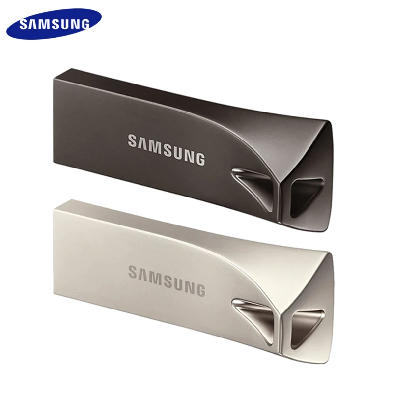 SAMSUNG флэш-накопитель USB 32 Гб 64 Гб 128 ГБ 256 ГБ USB 3,1 серый металлический мини-накопитель Флешка карта памяти устройство для хранения U диск