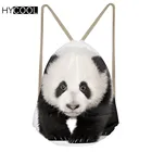 Женский спортивный рюкзак на шнурке с принтом панды