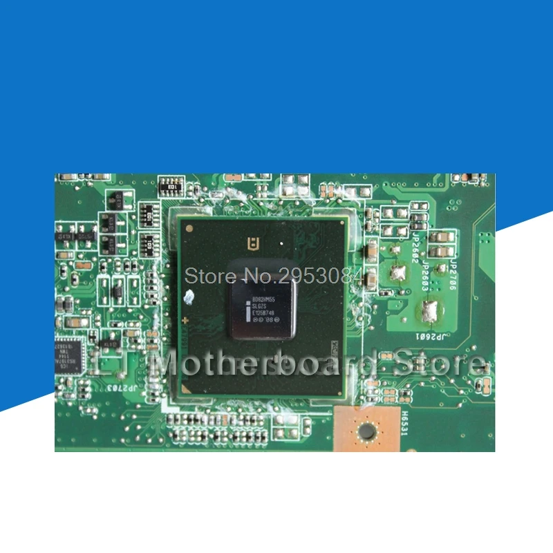 K52JR материнская плата для ноутбука ASUS K52J A52J K52JT K52JR K52JU K52JE K52J для тестирования системной ok HD5470 1 Гб 8* видеопамяти