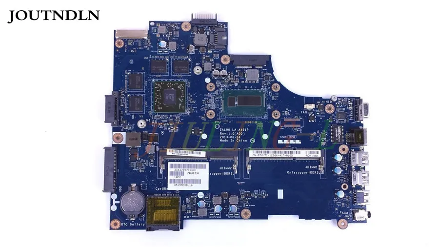 JOUTNDLN для Dell Latitude 15 3540 материнская плата TXW71 0TXW71 CN I5 4200u 2 7 GHz CPU HD8850M La A491P|Материнские