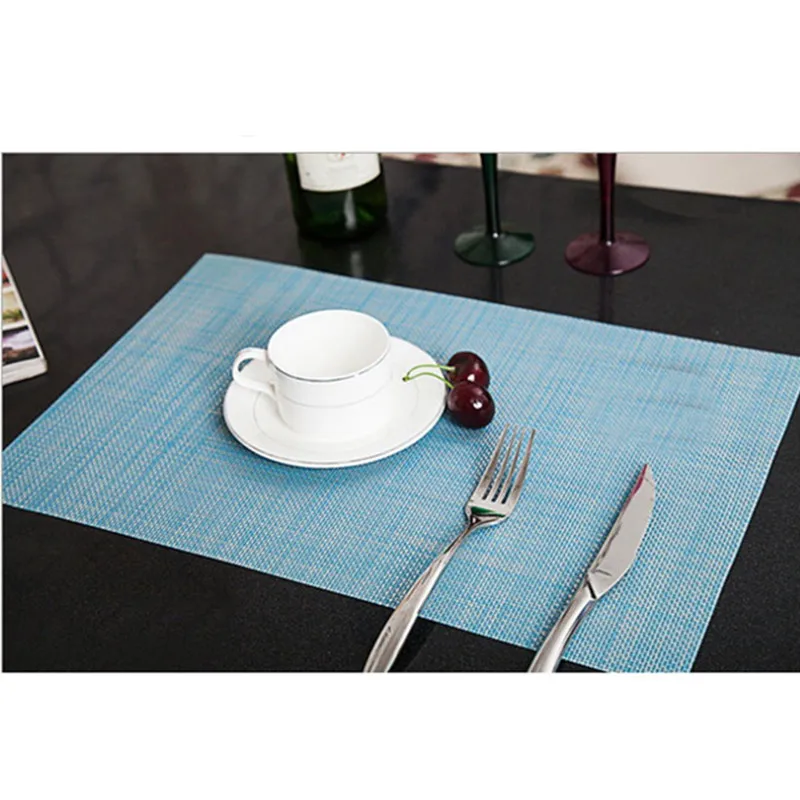 2/6 шт. ПВХ водонепроницаемый салфетки для обеденного стола Кухня инструмент