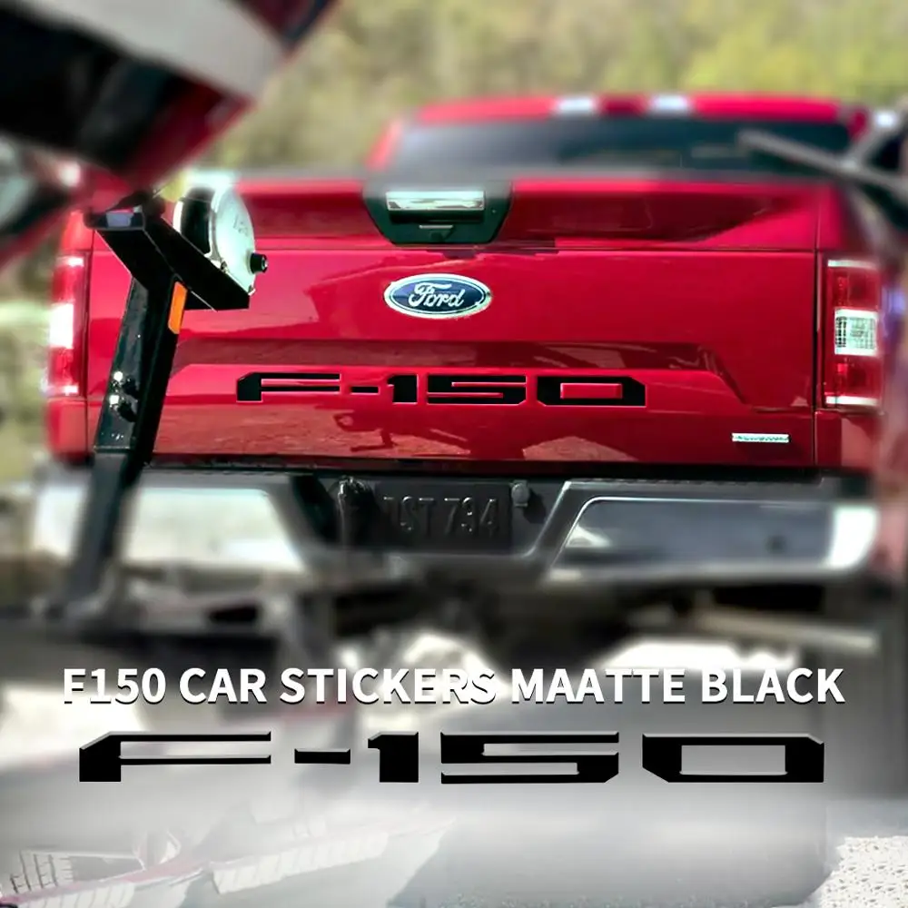 Вставные буквы MDATT для Ford F150 2018 2019 3M клейкие и 3D рельефные задние ворота