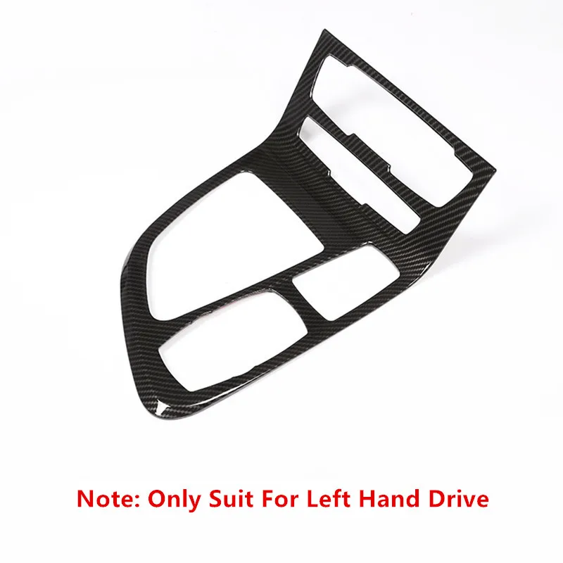 Car Styling Console Gearshift Frame Decoration Cover Trim For BMW 2 Series Active Tourer F45 LHD Carbon Fiber Style Declas | Автомобили и